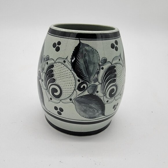 Ceramica Gomez Tonala Mexican Pottery Mugs Pair - Picture 3 of 12